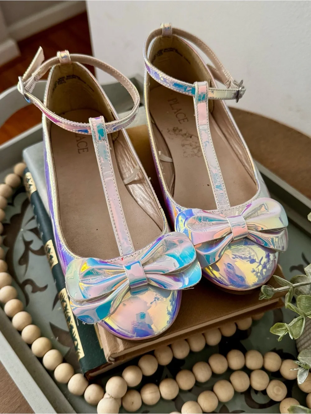 The Childrens Place iridescent strap